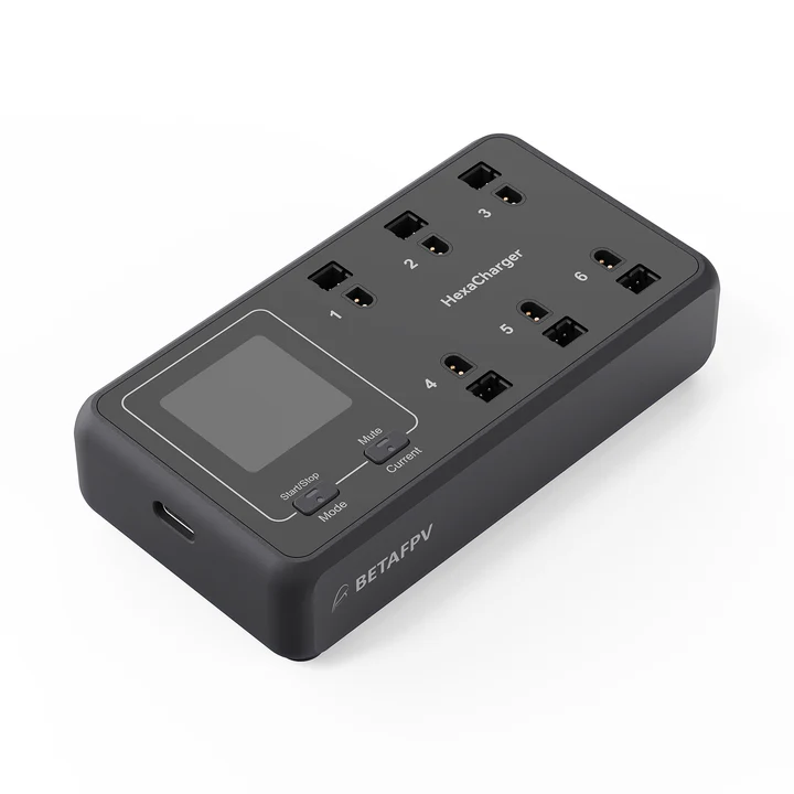 Зарядное устройство BETAFPV HexaCharger 1S Charger (24W) Зарядное устройство BETAFPV HexaCharger 1S Charger (24W)